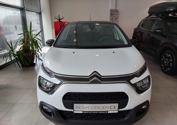 Citroen C3 cena 71900 przebieg: 5, rok produkcji 2023 z Zagórz małe 211